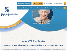 Tablet Screenshot of eyedoctornycnow.com